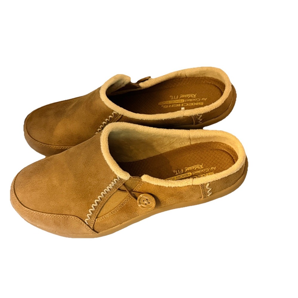 Skechers Shoes Womens 10 Sundaze Clog Brown Casual Low Top Closed Toe SN 167863 - Picture 2 of 10